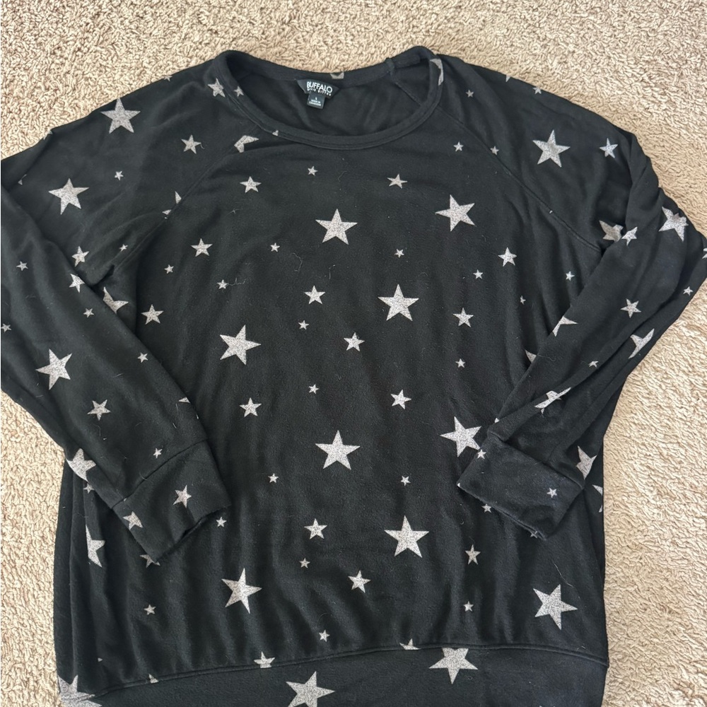 Buffalo David Bitton Black Star Sweater